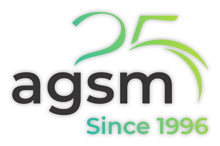 AGSM 25 logo