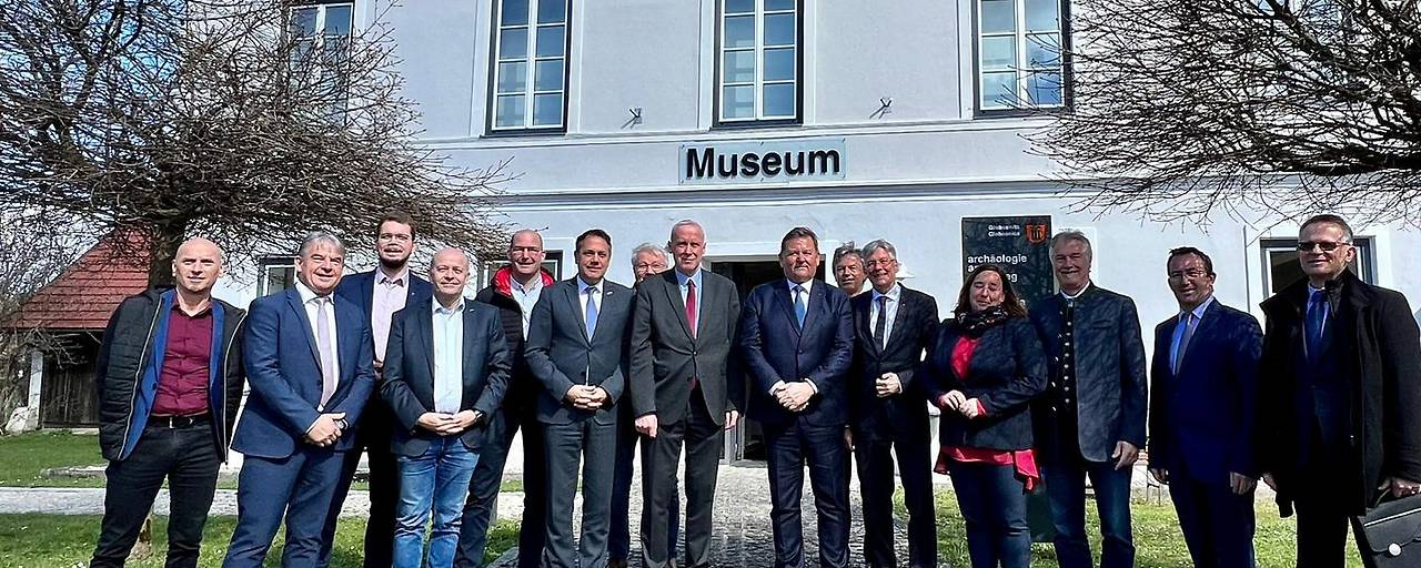 Ein hohes Arbeitstreffen der Minister in Globasnitz / Globasnica 